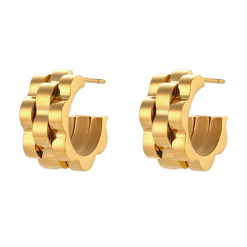 Tarnish Free Small Hoop Earrings - SunsetFashionLA